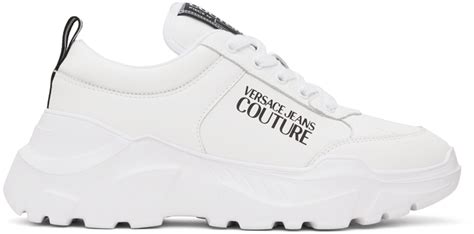 versace jeans couture white speedtrack sneakers|Versace Jeans Couture sneakers sale.